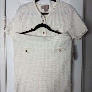 NWT French Connection Knit Skirt and Top Set